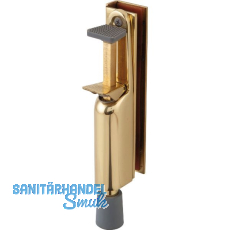 T�rfeststeller 1134 f�r Glast�ren, Hub 50 mm, 210 x 36 mm, Messing poliert