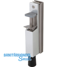 T�rfeststeller 1133 f�r Glast�ren, Hub 30 mm, 212 x 36 mm, Alu silber eloxiert