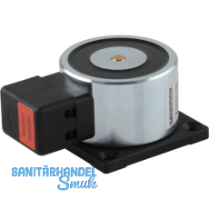 Haftmagnet mit Befestigungsplatte u. Anschlussklemme, Gr. 06, Stahl verzinkt