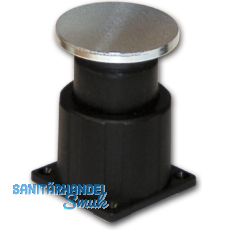 Haftmagnet-Gegenplatte, Gr. 05, mitFederung, Platte 55 x 55 mm, Stahl verzinkt Haftmagnet-Gegenplatte, Gr. 05, mitFederung, Platte 55 x 55 mm, Stahl verzinkt