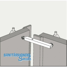 Mitnehmerklappe MK Basis-1, Stahl verzinkt Mitnehmerklappe MK Basis-1, Stahl verzinkt