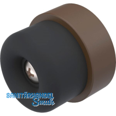 KWS Wandt�rpuffer 2006 � 35 mm, Aluminium dunkelbraun eloxiert