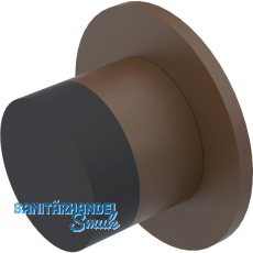 KWS Wandtürpuffer 2007 ø 50 mm, Aluminium dunkelbraun eloxiert KWS Wandtürpuffer 2007 ø 50 mm, Aluminium dunkelbraun eloxiert