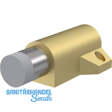 KWS Bodentürpuffer 2014 gefederter Anschlagpuffer, Alu messingfärbig eloxiert KWS Bodentürpuffer 2014 gefederter Anschlagpuffer, Alu messingfärbig eloxiert