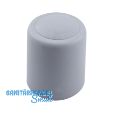 Wand-u. Bodent�rpuffer - � 30 mm, H�he 32 mm, Kunststoff grau