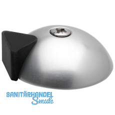 Bodent�rpuffer - Bodenpl. � 60 mm, Anschlagh. 17 mm, silber eloxiert