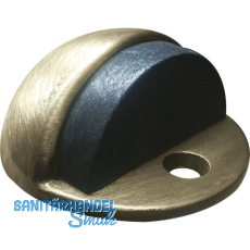 Bodent�rpuffer - Bodenplatte � 45 mm, Anschlagh�he 17 mm, Messing patiniert