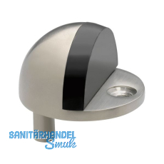 Bodent�rpuffer - Bodenplatte � 45, Anschlagh�he 17 mm, Edelstahl matt