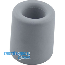 Wand-u. Bodent�rpuffer - � 30 mm, H�he 30 mm, Gummi grau