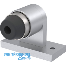 KWS Bodentürpuffer 2021 gefederter Anschlagpuffer, Stahl silber lackiert KWS Bodentürpuffer 2021 gefederter Anschlagpuffer, Stahl silber lackiert