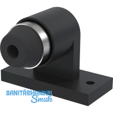 KWS Bodent�rpuffer 2021 gefederter Anschlagpuffer, Stahl schwarz lackiert