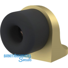 KWS Bodentürpuffer 2022 ø 40 mm, Aluminium messingfärbig eloxiert KWS Bodentürpuffer 2022 ø 40 mm, Aluminium messingfärbig eloxiert