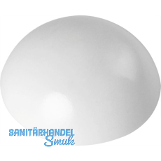 Wandt�rpuffer - � 32 mm, H�he 12 mm, Kunststoff wei�
