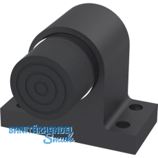 KWS Bodentürpuffer 2024 gefederter Anschlagpuffer, Aluminium schwarz lackiert KWS Bodentürpuffer 2024 gefederter Anschlagpuffer, Aluminium schwarz lackiert