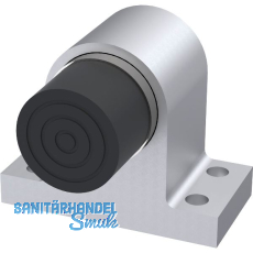 KWS Bodentürpuffer 2024 gefederter Anschlagpuffer, Aluminium silber eloxiert KWS Bodentürpuffer 2024 gefederter Anschlagpuffer, Aluminium silber eloxiert