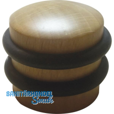 Bodentürpuffer - ø 40 mm, Höhe 34 mm, Anschlag 2 Gummiringe, Ahorn Bodentürpuffer - ø 40 mm, Höhe 34 mm, Anschlag 2 Gummiringe, Ahorn