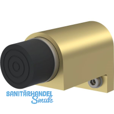 KWS Wandtürpuffer 2049 gefederter Anschlagpuffer, Alu messingfärbig eloxiert KWS Wandtürpuffer 2049 gefederter Anschlagpuffer, Alu messingfärbig eloxiert