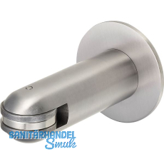 Türfeststeller 1018 mit Magnet, 80 mm, Aluminium silber eloxiert Türfeststeller 1018 mit Magnet, 80 mm, Aluminium silber eloxiert