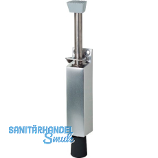 Türfeststeller 1044 Hub 60 mm, 260 x 35 mm, Aluminium silber lackiert Türfeststeller 1044 Hub 60 mm, 260 x 35 mm, Aluminium silber lackiert