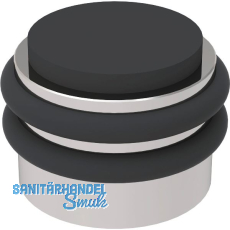 KWS Boden- und Wandtürpuffer 2053, Gummi schwarz ø 42 mm, Edelstahl poliert KWS Boden- und Wandtürpuffer 2053, Gummi schwarz ø 42 mm, Edelstahl poliert