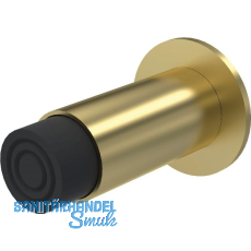 KWS Wandtürpuffer 2064 gefederter Puffer, Länge 80 mm, Messing matt KWS Wandtürpuffer 2064 gefederter Puffer, Länge 80 mm, Messing matt