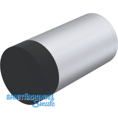 KWS Wandt�rpuffer 2070, � 30 mm, L�nge 60 mm, Aluminium silber eloxiert