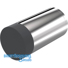 KWS Wandt�rpuffer 2071, � 30 mm, L�nge 80 mm, Edelstahl poliert