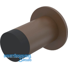 KWS Wandt�rpuffer 2075, � 30 mm, L�nge 80 mm, Aluminium dunkelbraun eloxiert