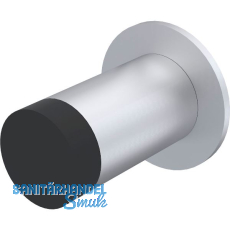 KWS Wandt�rpuffer 2077, � 30 mm, L�nge 120 mm, Aluminium silber eloxiert