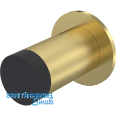 KWS Wandt�rpuffer 2077, � 30 mm, L�nge 120 mm, Aluminium messingf�rbig eloxiert