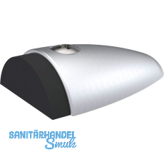 KWS Bodentürpuffer 2090, 90 x 60 x 25mm, Aluminium silber eloxiert KWS Bodentürpuffer 2090, 90 x 60 x 25mm, Aluminium silber eloxiert