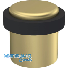 KWS Bodentürpuffer 2095, ø 50 mm, Aluminium messingfärbig eloxiert KWS Bodentürpuffer 2095, ø 50 mm, Aluminium messingfärbig eloxiert