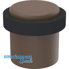 KWS Bodent�rpuffer 2095, � 50 mm, Aluminium dunkelbraun eloxiert