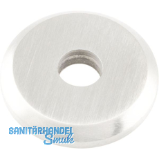 KWS St�tzrosette f. Holz/Glast�ren - � 30mm, Innen � 8,4 mm, silber eloxiert