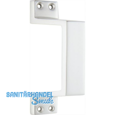 KWS Schiebetorgriff 5315 schr�g, 140 mm, Aluminium neusilber eloxiert