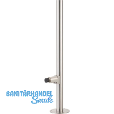 KWS Bodentürpuffer auf Rohr 2920 gefedert, Edelstahl KWS Bodentürpuffer auf Rohr 2920 gefedert, Edelstahl