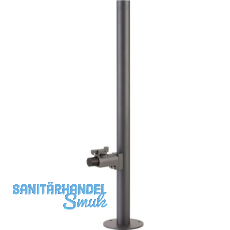 KWS Türfeststeller 1920 gefedert, auf Rohr, Edelstahl anthrazit beschichtet KWS Türfeststeller 1920 gefedert, auf Rohr, Edelstahl anthrazit beschichtet