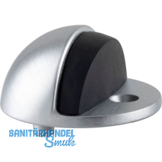 Bodent�rpuffer - Bodenplatte � 45, Anschlagh�he 17 mm, Messing verchromt matt