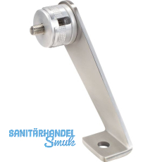 KWS Endst�tze WS2 schr�g 40�, f�r � 35mm, links, Edelstahl matt