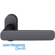 FSB Rahmentürdrücker 09 1289 Hochhaltefeder B ovale Rosette Aluminium schwarz FSB Rahmentürdrücker 09 1289 Hochhaltefeder B ovale Rosette Aluminium schwarz