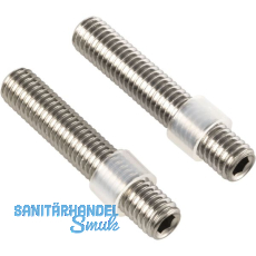 KWS Befestigungszubehör Glas P3 - paarweise, M8 x 55, Edelstahl KWS Befestigungszubehör Glas P3 - paarweise, M8 x 55, Edelstahl