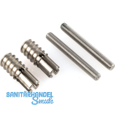 KWS Befestigungszubeh�r S23 einseitig, M6, Stahl verzinkt