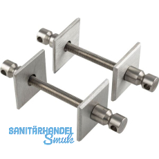 SCH�SSWENDER Befestigungszubeh�r - f�r Holz, paarweise, eckig, TS: 38 - 80mm