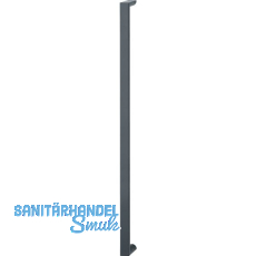 HOPPE B�gelgriffe E5095 - gerade, 1023/1000 mm, Edelstahl schwarz matt