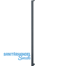 HOPPE B�gelgriffe E5095 - gerade, 1223/1200 mm, Edelstahl schwarz matt