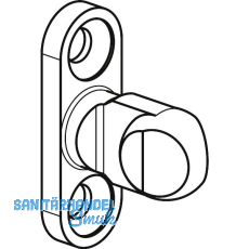 GU HS Riegelbolzen Gr. 3 für PVC, ab FH 2300 mm, silber GU HS Riegelbolzen Gr. 3 für PVC, ab FH 2300 mm, silber
