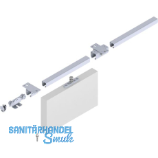 Schiebetorbeschlagset HELM 100 f�r Deckenmontage, max. 100 kg, Stahl verzinkt