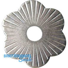 Zierrosette (Pfettenscheibe) � 80x4 mm, Bohr-� 17 mm, Stahl verzinkt (B)