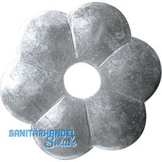 Zierrosette (Pfettenscheibe) ø 80x4 mm, Bohr-ø 17 mm, Stahl verzinkt (C) Zierrosette (Pfettenscheibe) ø 80x4 mm, Bohr-ø 17 mm, Stahl verzinkt (C)