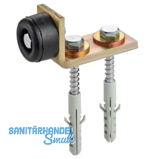 Torpuffer unten HELM 360 mit Befestigungsmaterial 200 kg Stahl verzinkt gelb